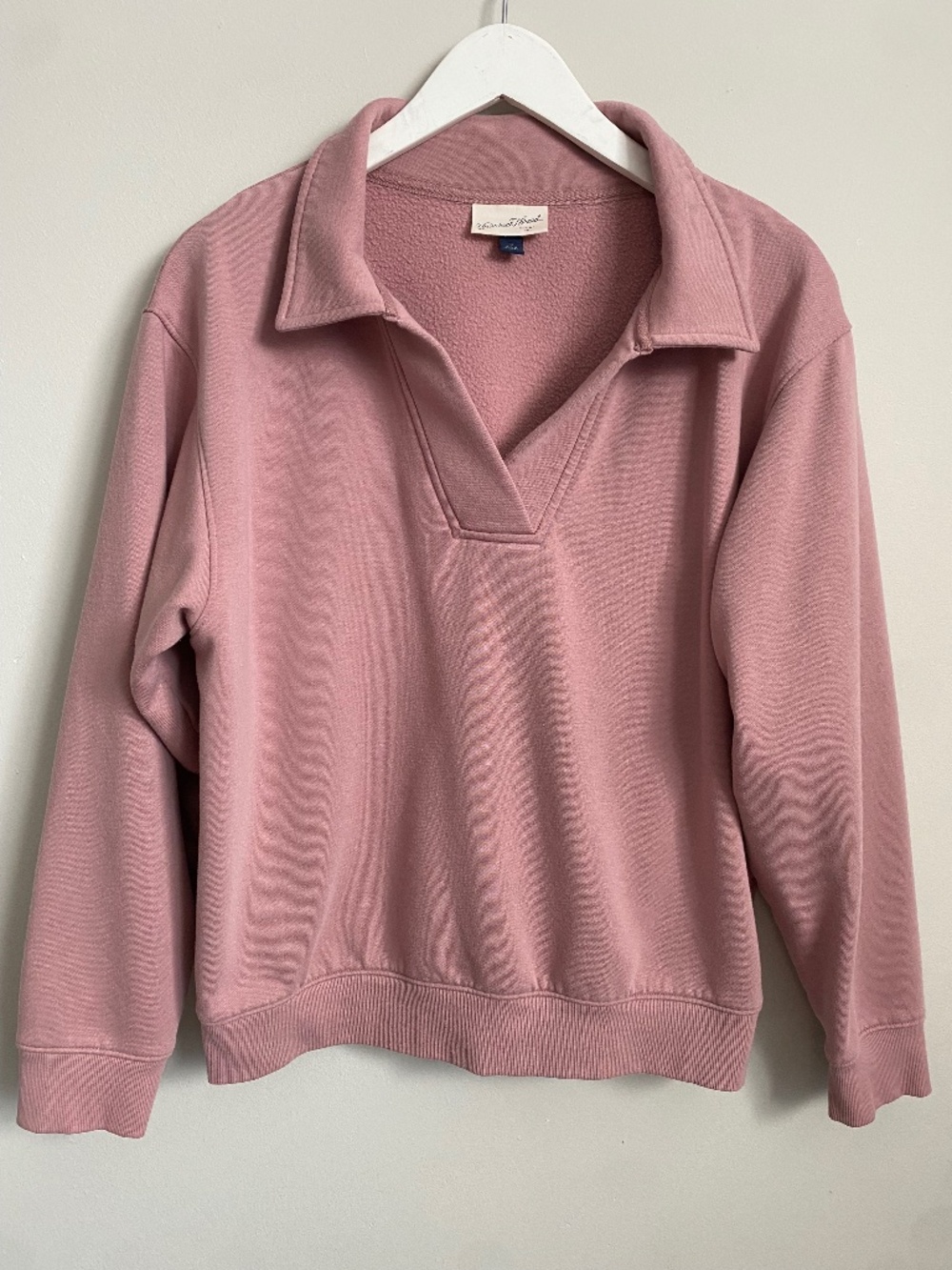 Universal Thread V-Neck Collared Sweatshirt - Picture 2 of 6
